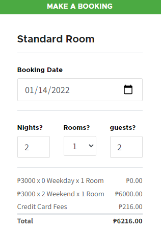 Cocotel Online Booking Resort